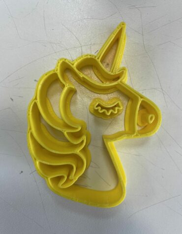 Unicorno testa Cookie Cutter Fondant Biscuit Icing Bake stampino biscotti