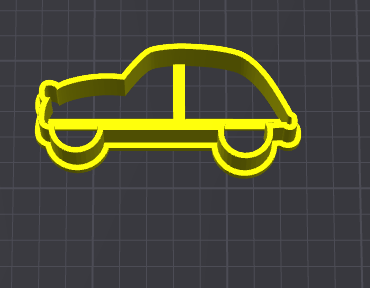auto vecchio stile stampino per biscotti cookie cutter