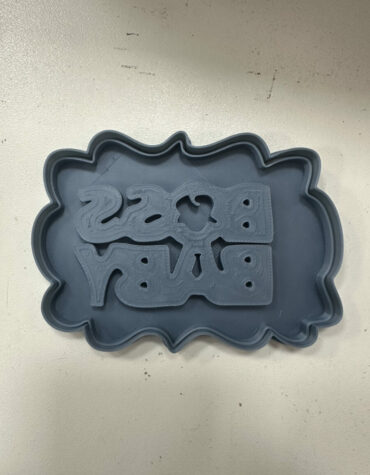 baby boss logo stampino per biscotti cookie cutter