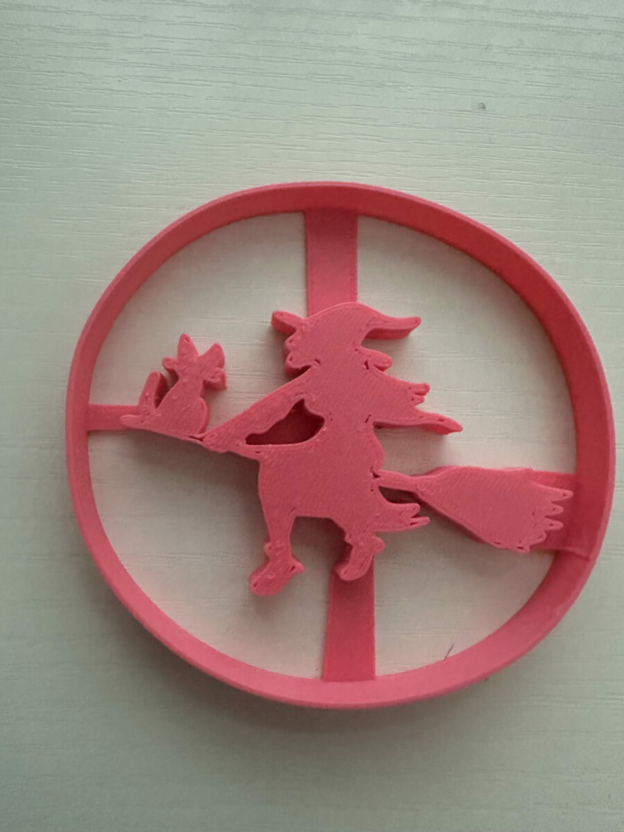 befana witches stampino per biscotti cookie cutter