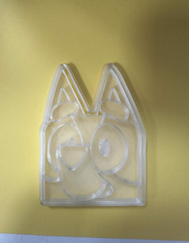bluey viso stampino per biscotti cookie cutter