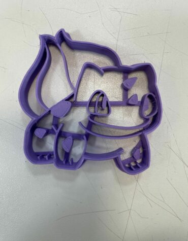 bulbasaur pokemon stampino per biscotti cookie cutter