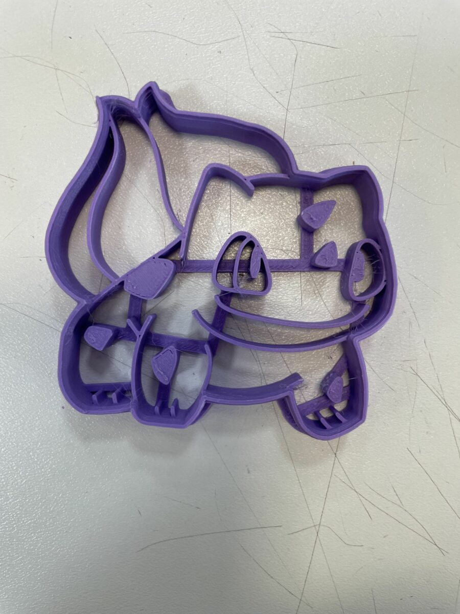 bulbasaur pokemon stampino per biscotti cookie cutter