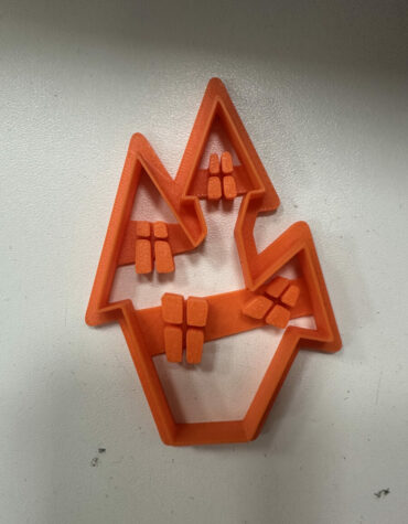 casa dei fantasmi halloween stampino per biscotti cookie cutter