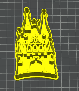 castello principesse disney stampino per biscotti cookie cutter 2