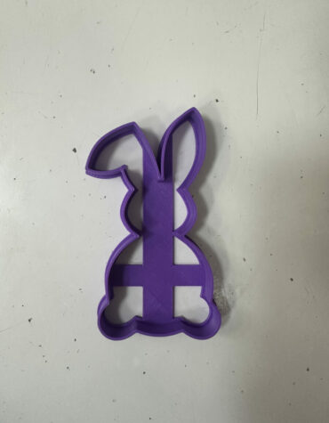 coniglio con orecchia abbassata stampino per biscotti cookie cutter