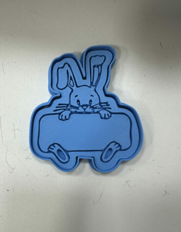 coniglio embosser pasqua stampino per biscotti cookie cutter