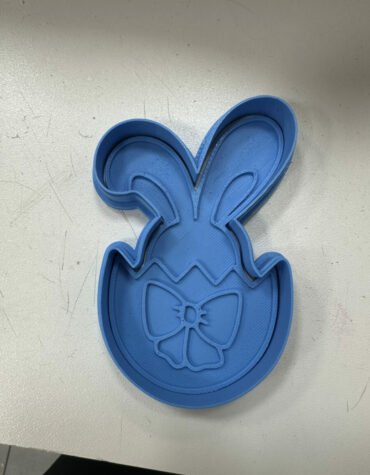 coniglio nell'uovo stampino per biscotti cookie cutter