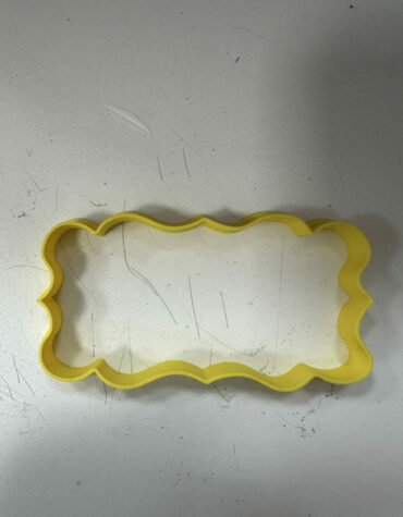 contorno allungato geometrico stampino per biscotti cookie cutter