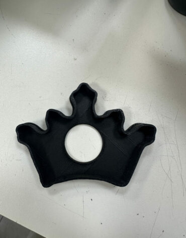corona con foro stampino per biscotti cookie cutter
