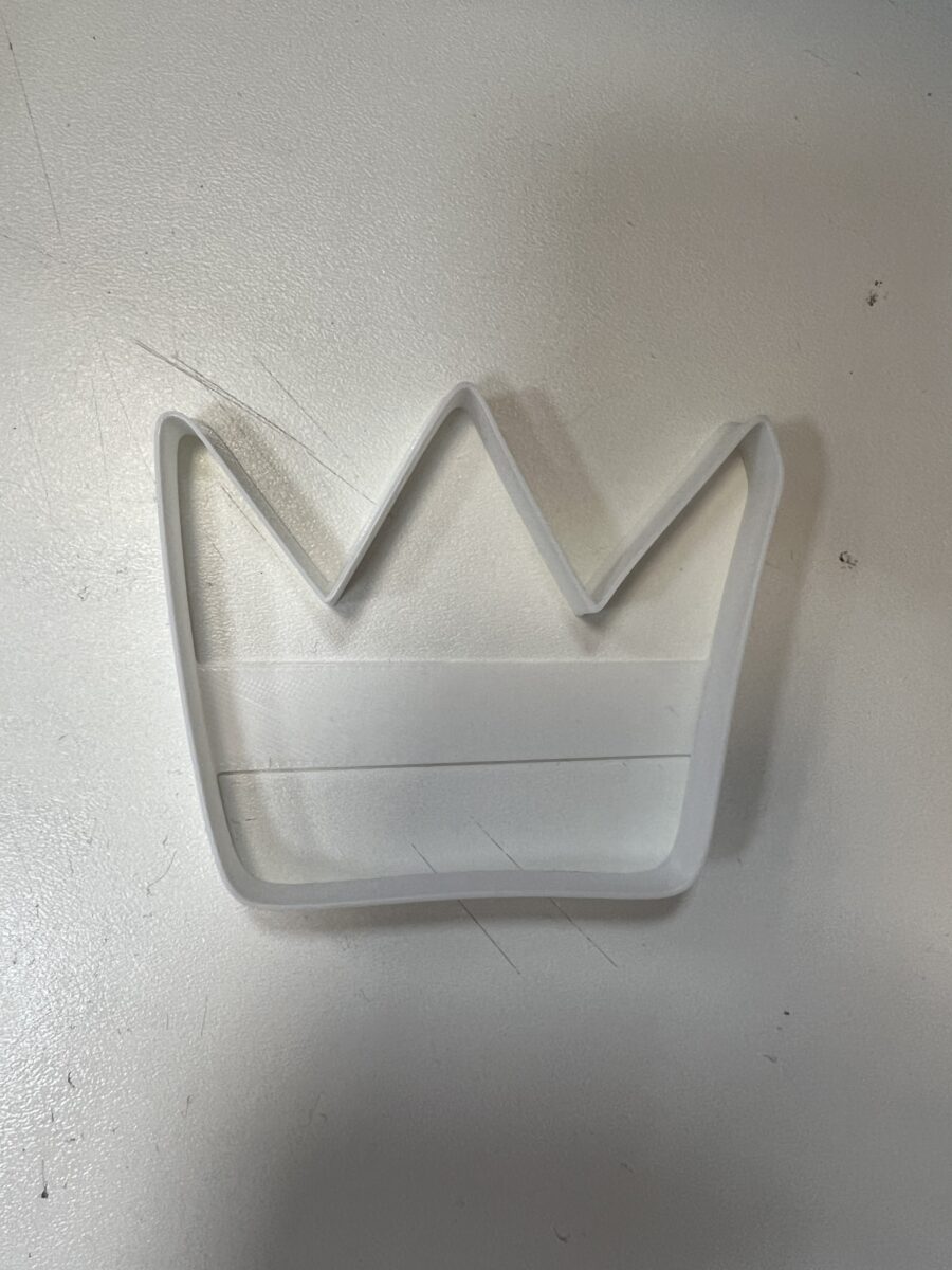 corona piccolo principe stampino per biscotti cookie cutter