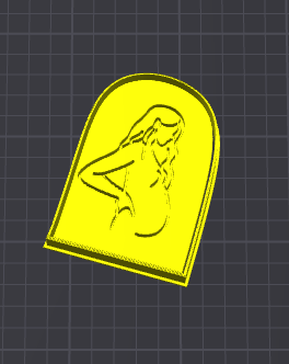 donna incinta con arco stampino per biscotti cookie cutter
