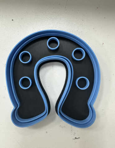 ferro di cavallo cowboy stampino per biscotti cookie cutter