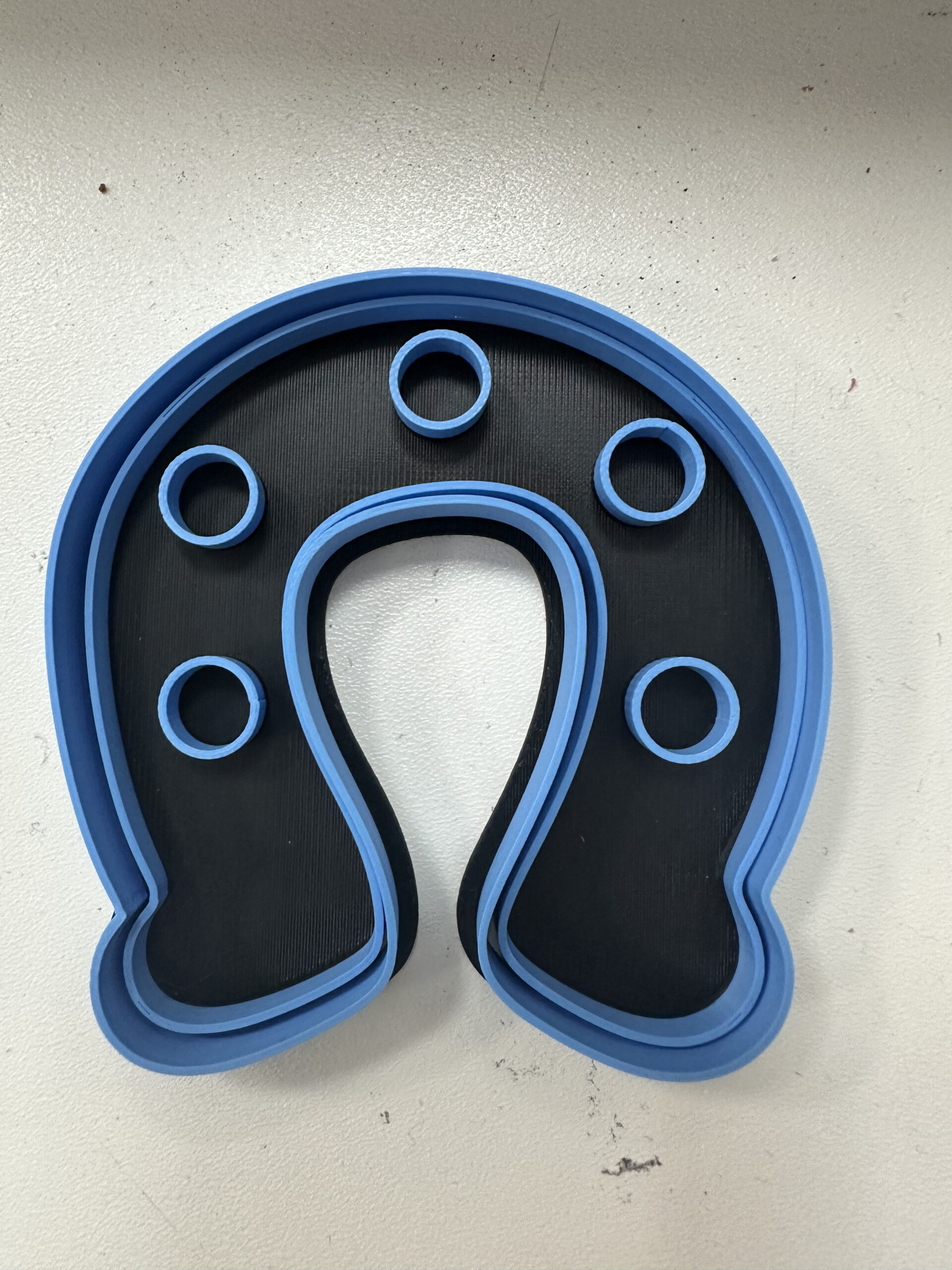 ferro di cavallo cowboy stampino per biscotti cookie cutter