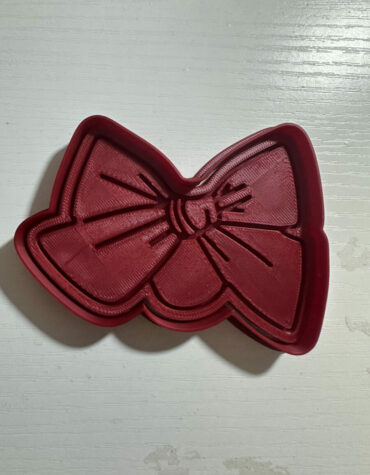 fiocco debosser stampino per biscotti cookie cutter