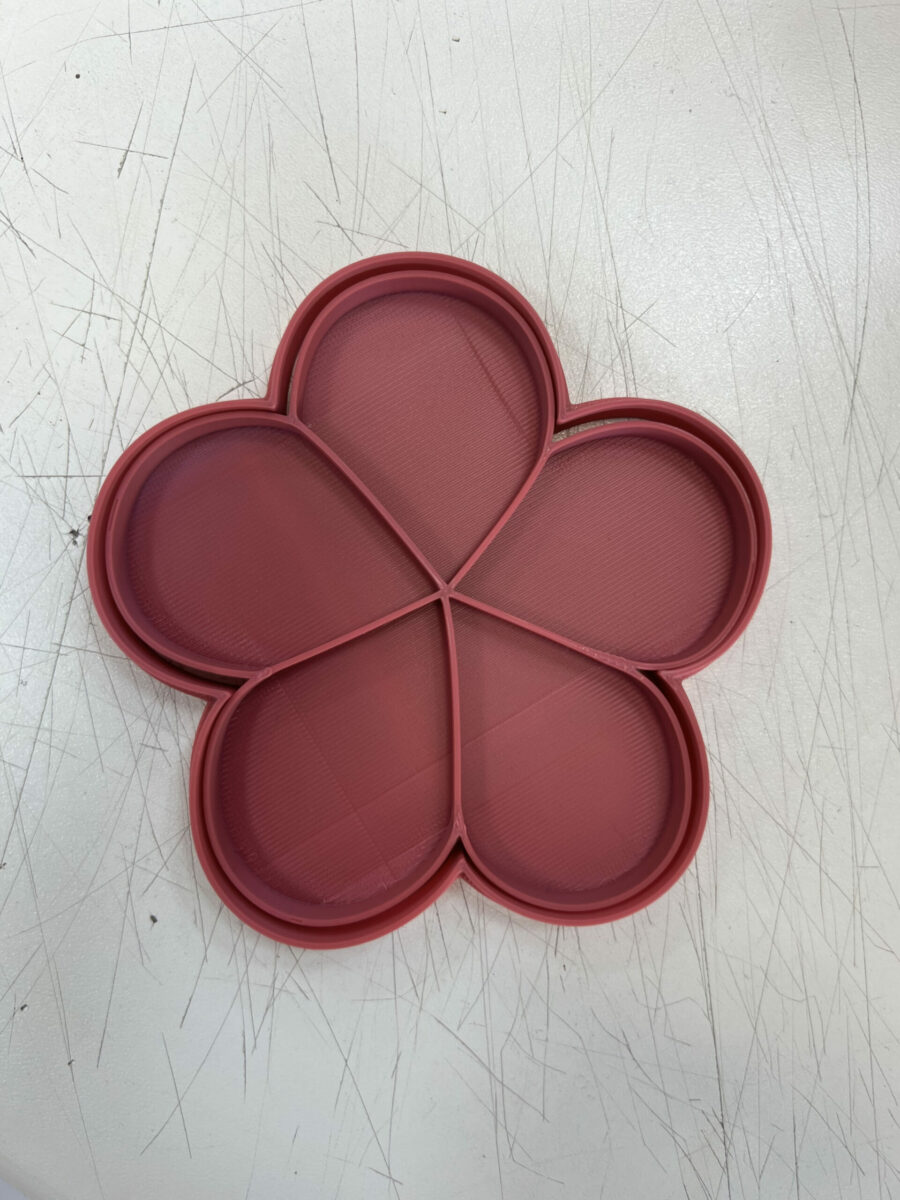 fiore a 5 petali stampino per biscotti cookie cutter