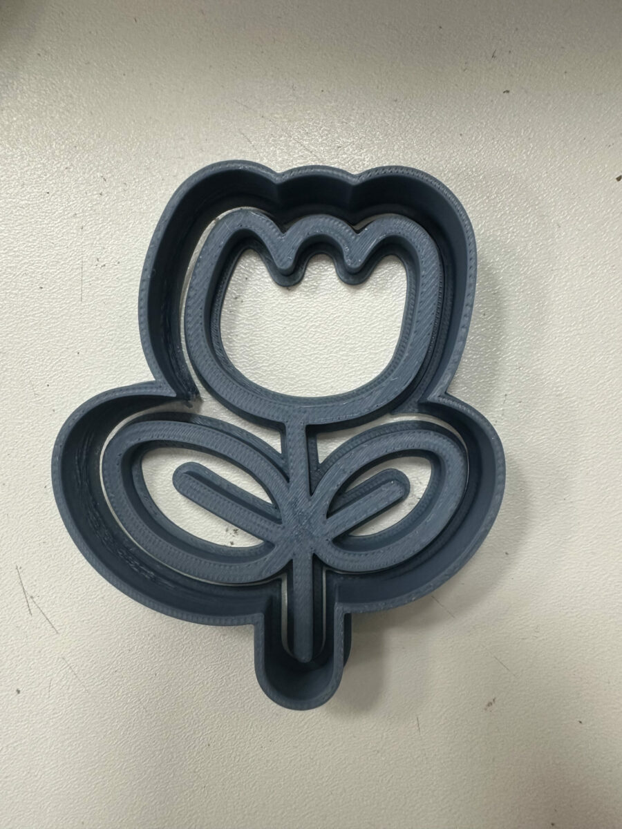 fiore fiorellino stampino per biscotti cookie cutter UNA FLOR (1)