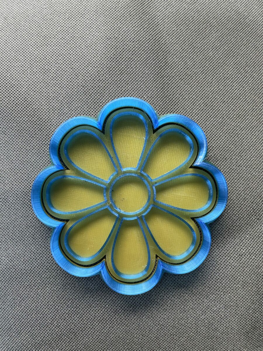 fiore stampino biscotti cookie cutter