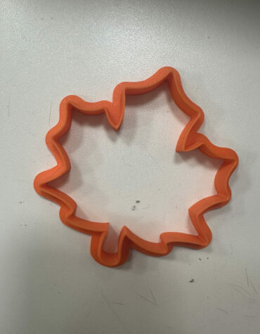 foglia autunnale contorno stampino per biscotti cookie cutter