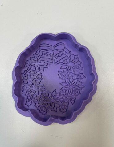 ghirlanda di natale debosser stampino per biscotti cookie cutter 3