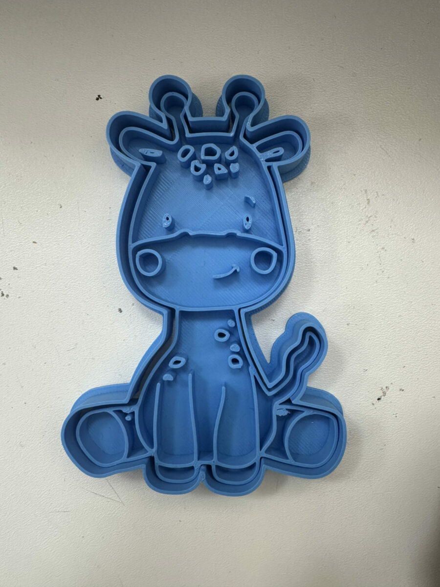 giraffa animali della giungla baby stampino per biscotti cookie cutter