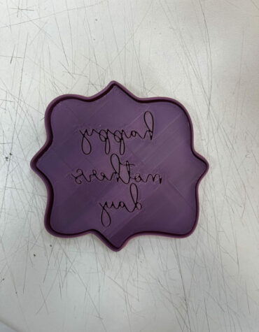 happy mothers day stampino per biscotti cookie cutter