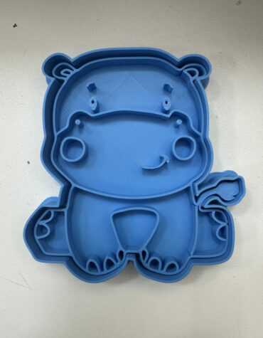 ippopotamo animali della giungla baby stampino per biscotti cookie cutter