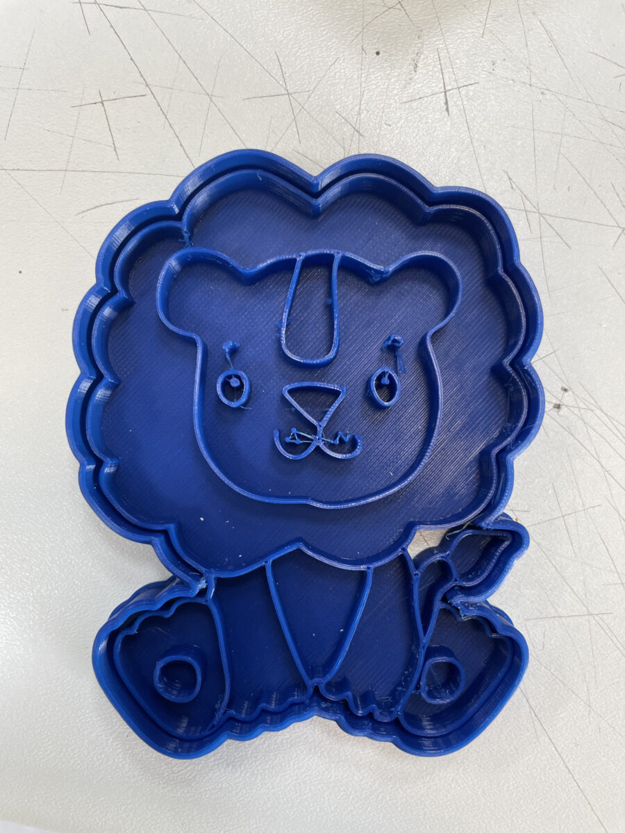 leoncino stampino per biscotti cookie cutter
