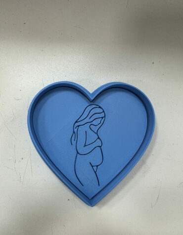 mamma festa della mamma donna incinta stampino per biscotti cookie cutter