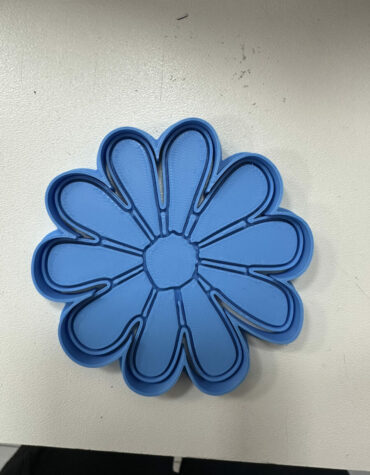 margherita fiore stampino per biscotti cookie cutter