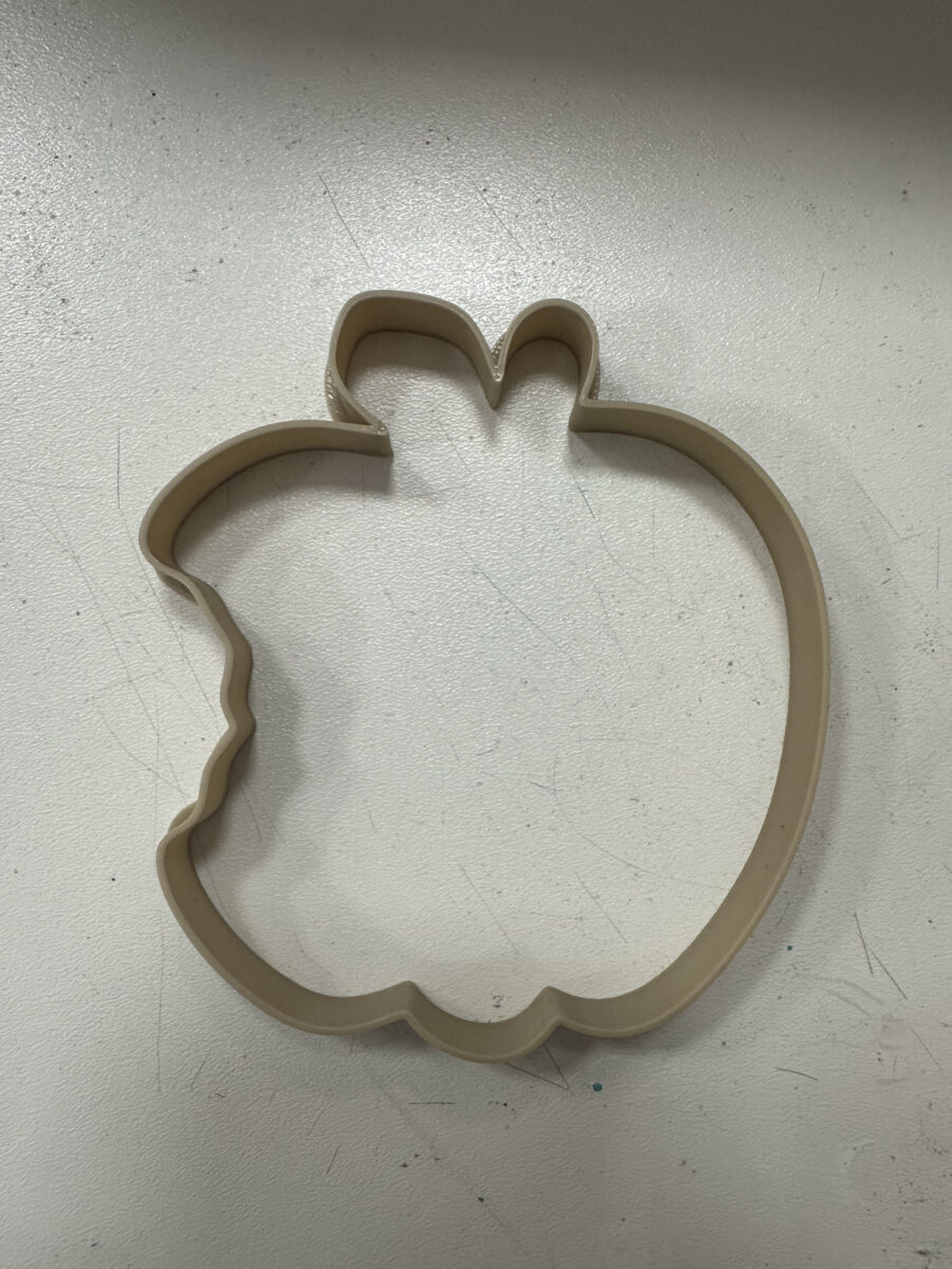 mela morsicata stampino per biscotti cookie cutter