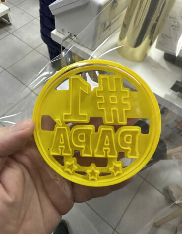 numero 1 papà stampino per biscotti cookie cutter
