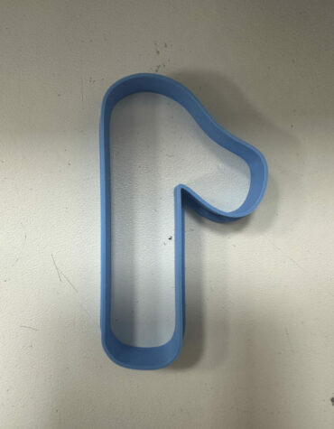 numero 1 tondeggiante stampino per biscotti cookie cutter