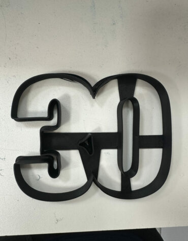 numero 30 stampino per biscotti cookie cutter