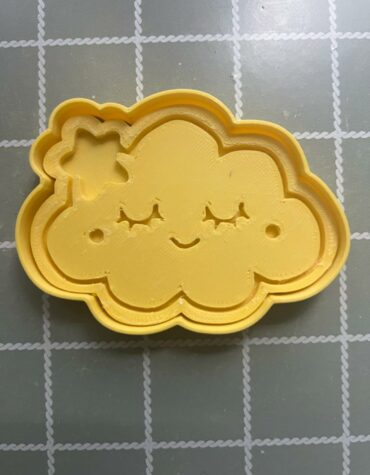 nuvola debosser stampino per biscotti cookie cutter