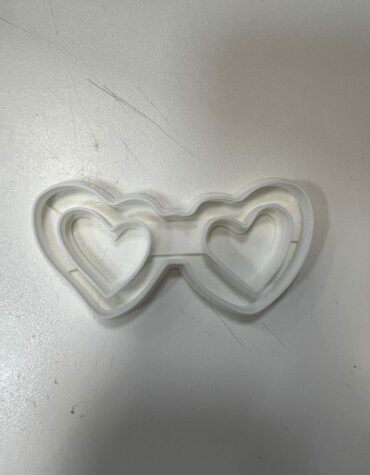 occhiali barbie stampino per biscotti cookie cutter