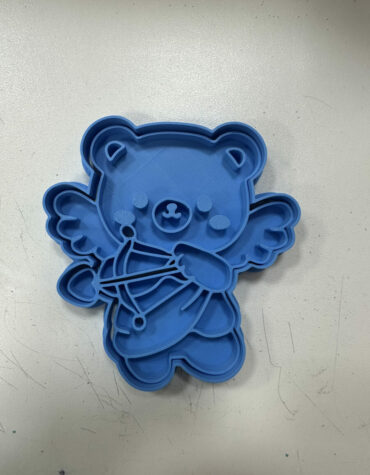 orsetto orso angioletto san valentino cupido stampino per biscotti cookie cutter