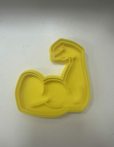 braccio muscoloso stampino per biscotti cookie cutter