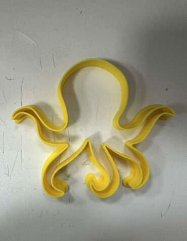polipo polpo octopus stampino per biscotti cookie cutter