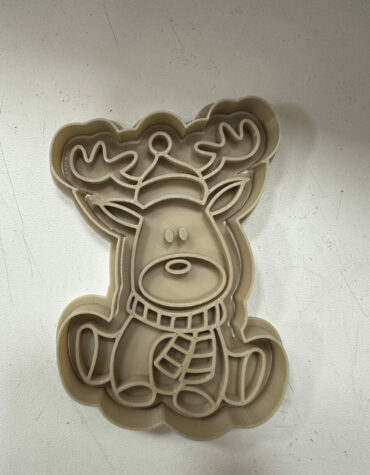 renna natale christmas stampino per biscotti cookie cutter