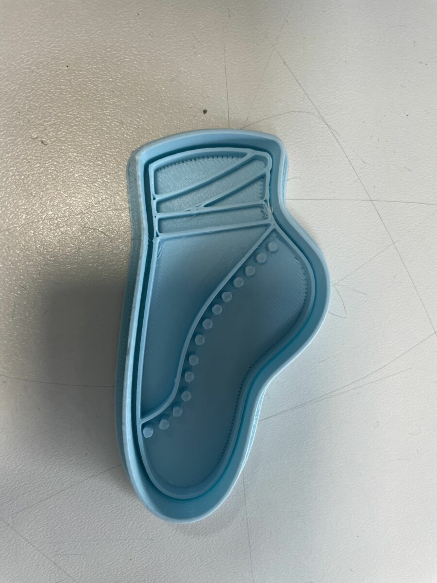 scarpa ballerina punta Cookie Cutter Fondant Biscuit Icing Bake stampino biscotti