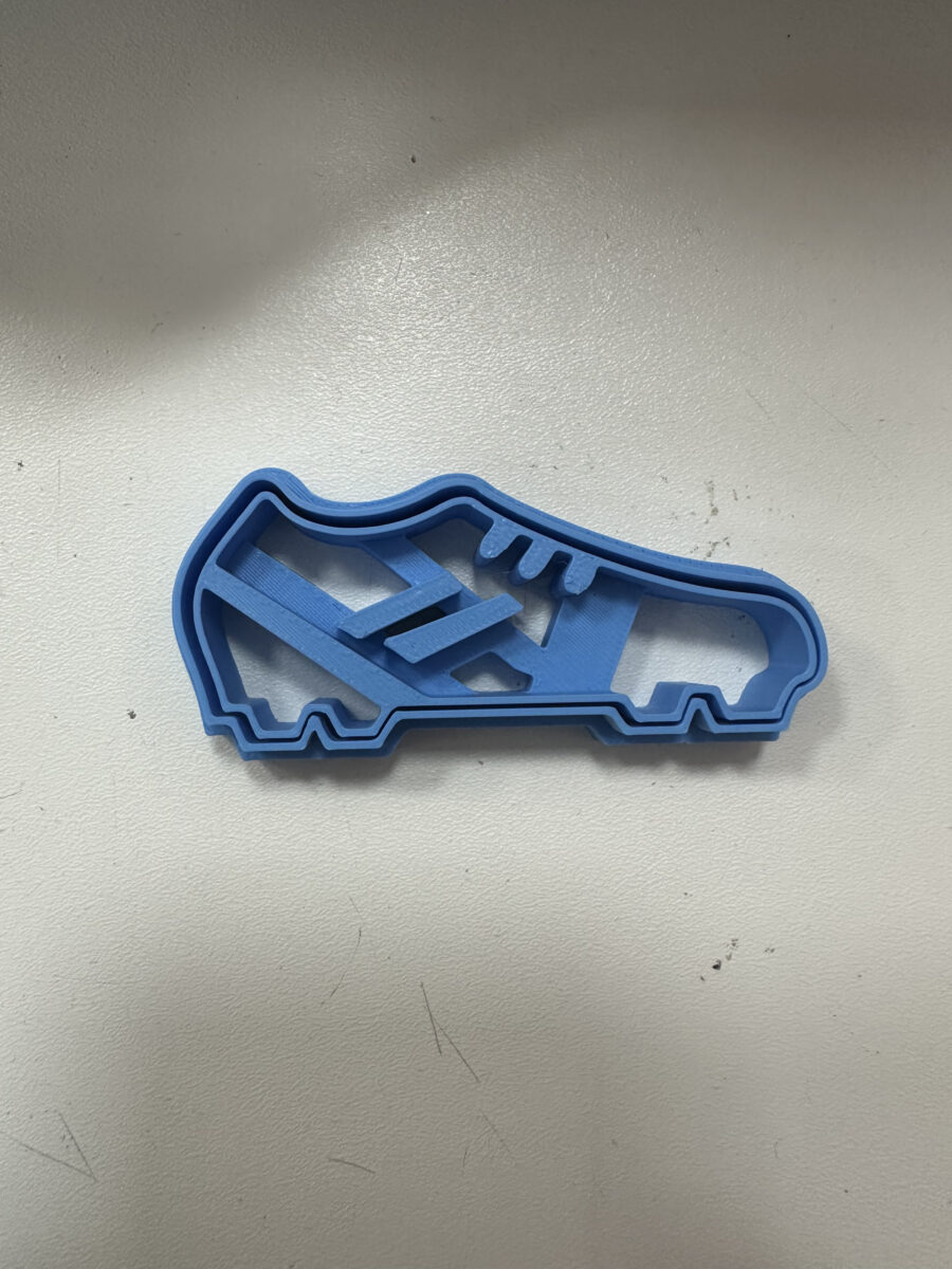 scarpa da calcio stampino per biscotti cookie cutter