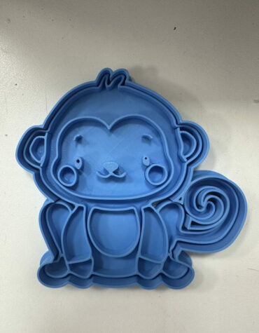 scimmia animali della giungla baby stampino per biscotti cookie cutter