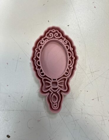 specchio principessa stampino per biscotti cookie cutter