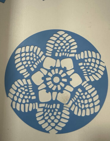 stencil floreale pattern fiori