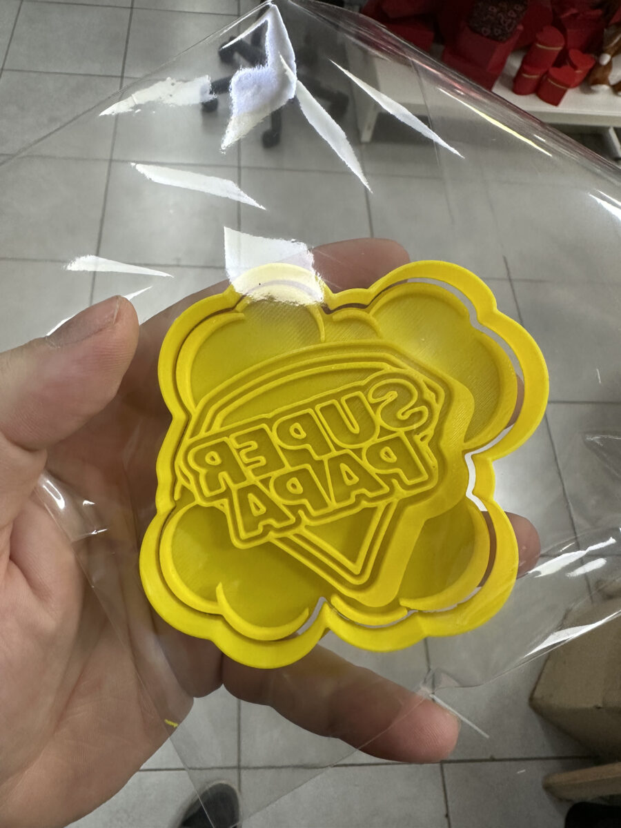 super papa stampino per biscotti cookie cutter