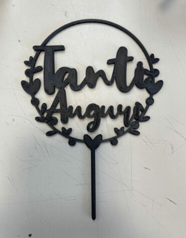tanti auguri caketopper stampino per biscotti cookie cutter