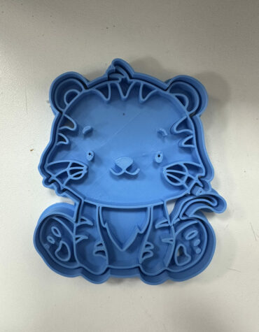 tigre animali della giungla baby stampino per biscotti cookie cutter