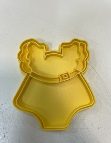 vestito tutu baby girl femmina bimba stampino per biscotti cookie cutter