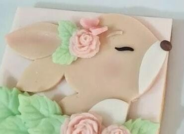 Coniglio testa Cookie Cutter Fondant Biscuit Icing Bake stampino biscotti